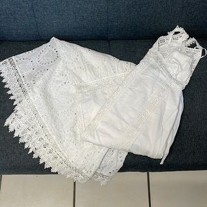 White maxi dress (NEVER USED)